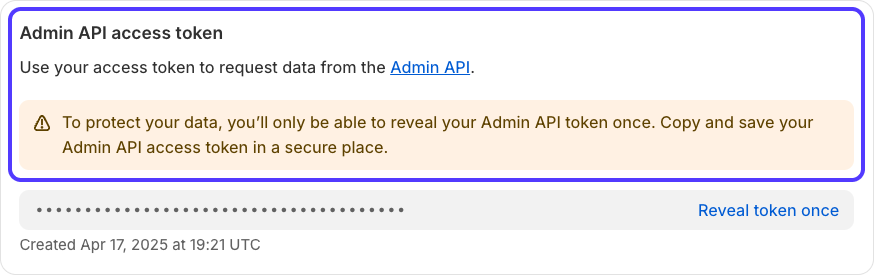 Admin Access Token 2